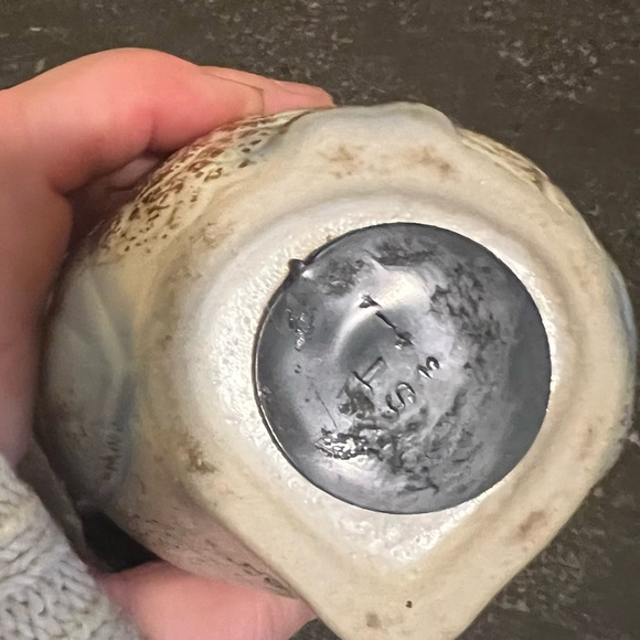 Vintage Owl Stoneware Bank Japan w/label Counterpoint - Picture 6 of 7